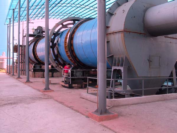 Single drum dryer