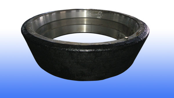 End mill roller tire finished